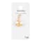 Gold Fortune Cookie Charm by Bead Landing™